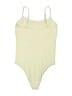 OQQ Yellow Ivory Bodysuit Size L - photo 2