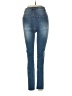 Missguided Hearts Blue Jeans Size 0 - photo 2