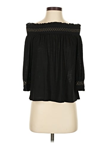 Sunday in Brooklyn 3/4 Sleeve Blouse (view 1)
