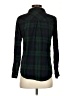 Rails 100% Rayon Plaid Green Long Sleeve Button-Down Shirt Size XS - photo 2