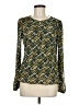 Unbranded Argyle Green Long Sleeve Blouse Size M (estimated) - photo 1