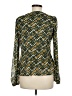 Unbranded Argyle Green Long Sleeve Blouse Size M (estimated) - photo 2
