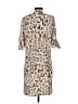 BCBGMAXAZRIA Animal Print Tan Casual Dress Size XS - photo 2