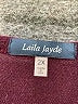 Laila Jayde Burgundy Pullover Sweater Size 2X - photo 7
