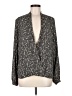Max Studio 100% Polyester Black Long Sleeve Blouse Size M - photo 1