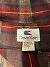 Calvin Klein Plaid Brown Long Sleeve Button-Down Shirt Size 5 - photo 7