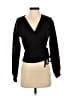 Shein Black Long Sleeve Blouse Size 2 - photo 1