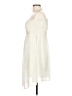 Vanity Solid Ivory Cocktail Dress Size L - photo 5