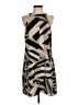 Le Chateau Graphic Tan Cocktail Dress Size XS - photo 1