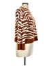 Nine West Animal Print Brown Pullover Sweater Size M - photo 4