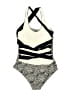 Touche Tweed Ivory Black One Piece Swimsuit Size P (petite) - photo 2