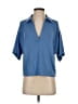 Athleta Blue Short Sleeve Polo Size XS - photo 1