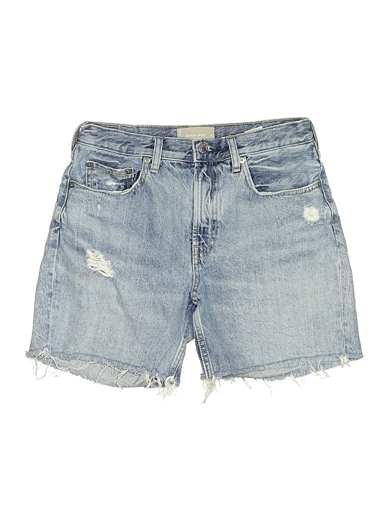 Pre-owned Everlane Denim Shorts In Blue