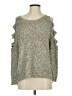Aqua Tweed Gray Pullover Sweater Size S - photo 1