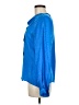 Carlisle 100% Silk Blue Long Sleeve Silk Top Size 8 - photo 5