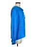 Carlisle 100% Silk Blue Long Sleeve Silk Top Size 8 - photo 4