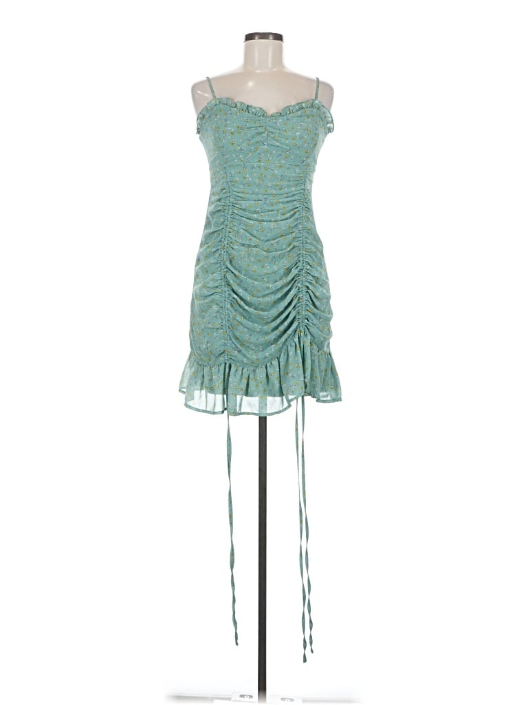 Pre-owned Papaya Cocktail Dress In Blue