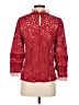 J.Crew Red 3/4 Sleeve Blouse Size XS - photo 2