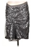 J.Crew 100% Polyester Stars Silver Formal Skirt Size 8 - photo 1