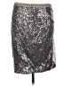 J.Crew 100% Polyester Stars Silver Formal Skirt Size 8 - photo 2
