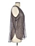 Old Navy Gray Sleeveless Blouse Size L - photo 4