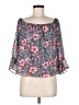 Express Outlet 100% Polyester Pink 3/4 Sleeve Blouse Size M - photo 1