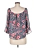 Express Outlet 100% Polyester Pink 3/4 Sleeve Blouse Size M - photo 2