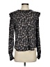Evereve 100% Polyester Black Long Sleeve Blouse Size XS - photo 1