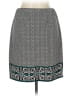 Studio M Graphic Teal Casual Skirt Size L - photo 2