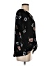 West Kei 100% Polyester Black Short Sleeve Blouse Size S - photo 4