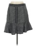 Madewell Houndstooth Gray Casual Skirt Size 4 - photo 1