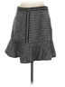 Madewell Houndstooth Gray Casual Skirt Size 4 - photo 2