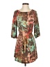Tata Jolie Brown 3/4 Sleeve Blouse Size S - photo 1