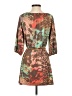 Tata Jolie Brown 3/4 Sleeve Blouse Size S - photo 2