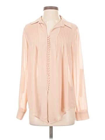 Love Stitch Long Sleeve Blouse (view 1)