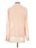 Love Stitch 100% Polyester Ivory Long Sleeve Blouse Size S - photo 2