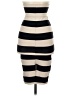 Bebe Stripes Ivory Casual Skirt Size XXS - photo 2