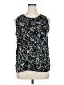 Halogen 100% Polyester Silver Sleeveless Blouse Size XL - photo 1