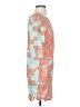 Needle & Thread 100% Polyester Print Orange Casual Dress Size S (estimated) - photo 4