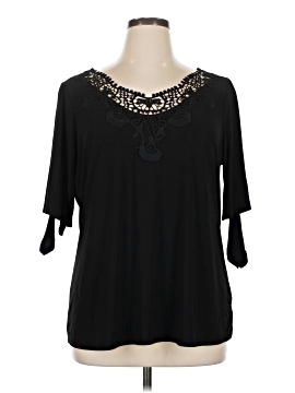 Emma & Olivia 3/4 Sleeve Blouse