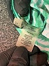 Calvin Klein 100% Polyester Animal Print Green Long Sleeve Blouse Size L - photo 8
