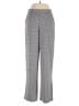 Max Studio Houndstooth Multi Color Gray Casual Pants Size M - photo 1