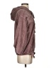 American Eagle Outfitters 100% Cotton Pink Burgundy Jacket Size XS - photo 4