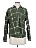 Universal Thread 100% Cotton Plaid Green Long Sleeve Button-Down Shirt Size S - photo 1