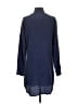 Equipment 100% Silk Blue Long Sleeve Silk Top Size S - photo 2