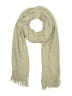 World Market 100% Polyester Gray Tan Scarf One size - photo 1