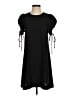 See By Chloé 100% Polyester Solid Black Casual Dress Size EU (FR) 34 / US 2 - photo 1