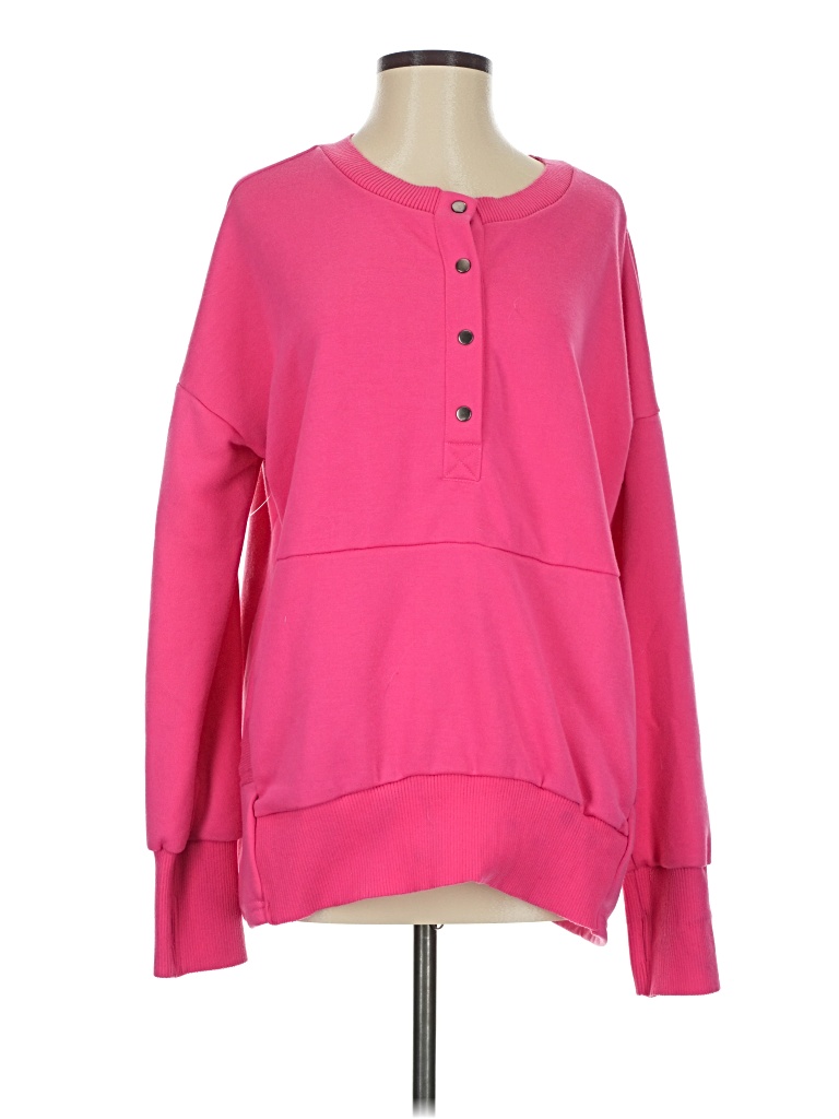 Pre-owned Bibi Sweatshirt In Pink