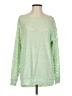Sam & Lavi Chevron-herringbone Green Pullover Sweater Size S - photo 1