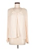 Maurices 100% Polyester Ivory Long Sleeve Blouse Size M - photo 1